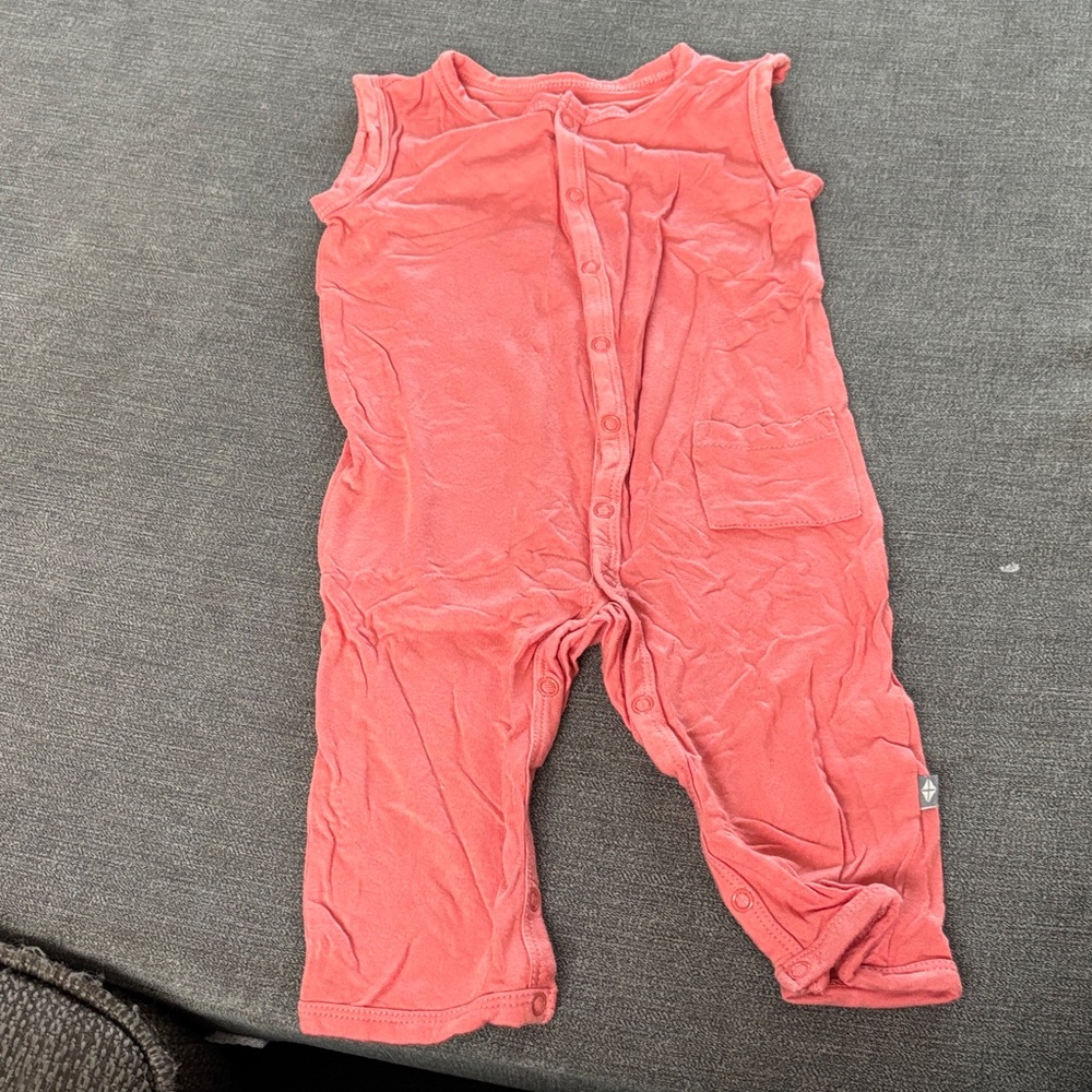 Kyte BABY Melon Sleeveless Romper
